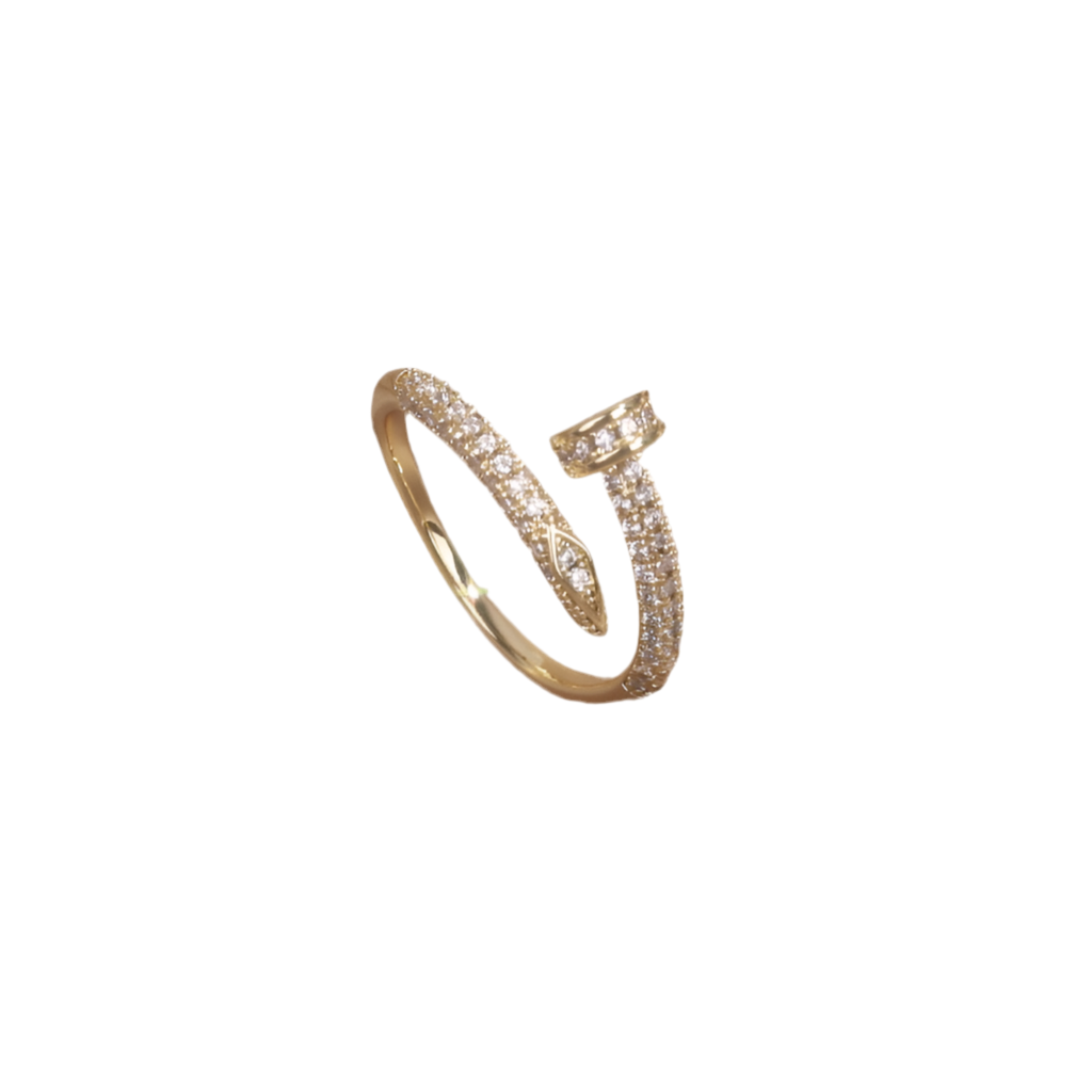 Crystail Nail Ring