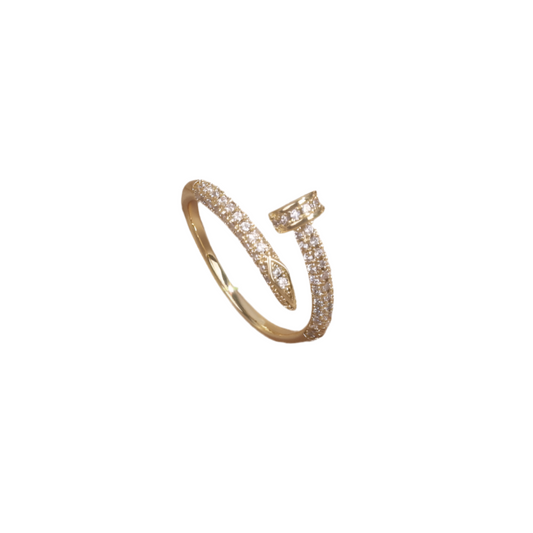 Crystail Nail Ring