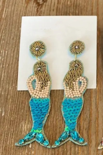 Mermaid Earrings