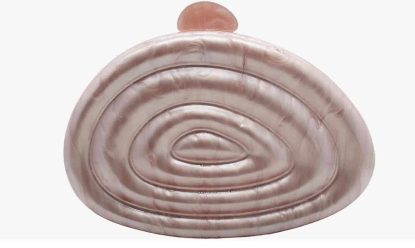 Heavenly Egg Acrylic Clutch Bag
