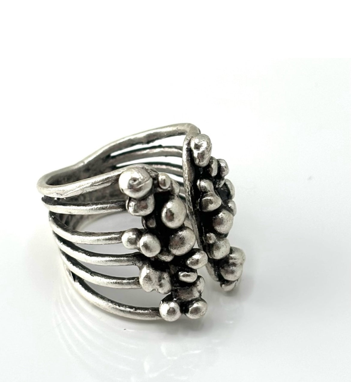 Dewy Drop Brass Ring