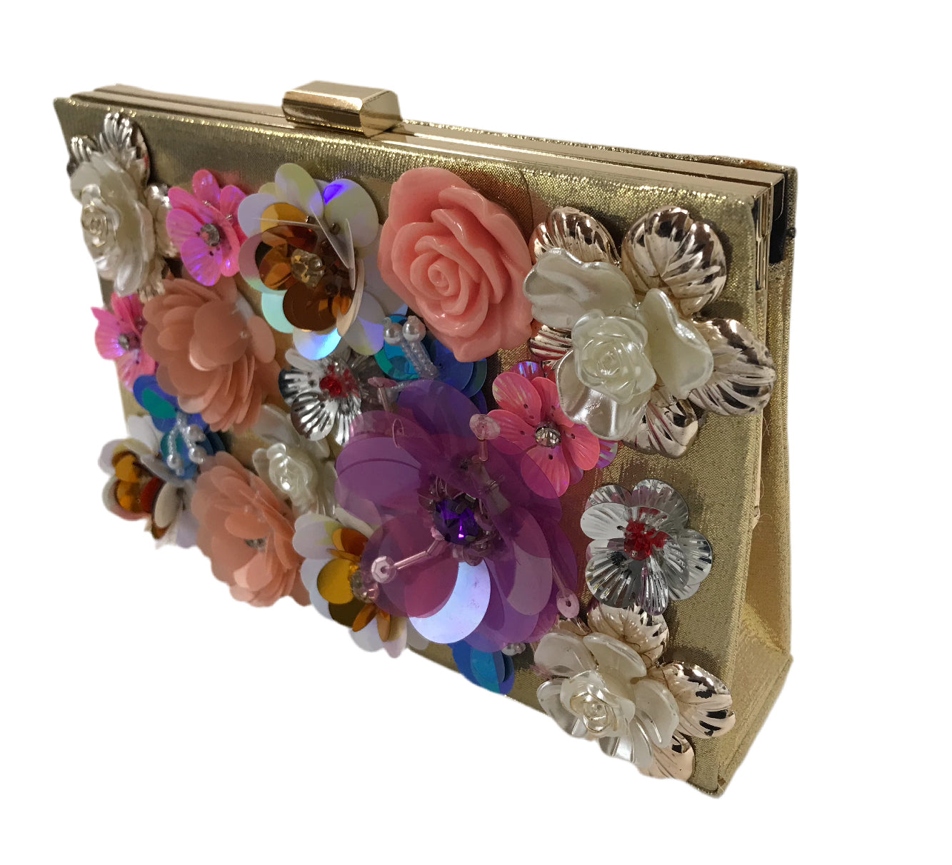 Fairytale Floral Clutch Bag