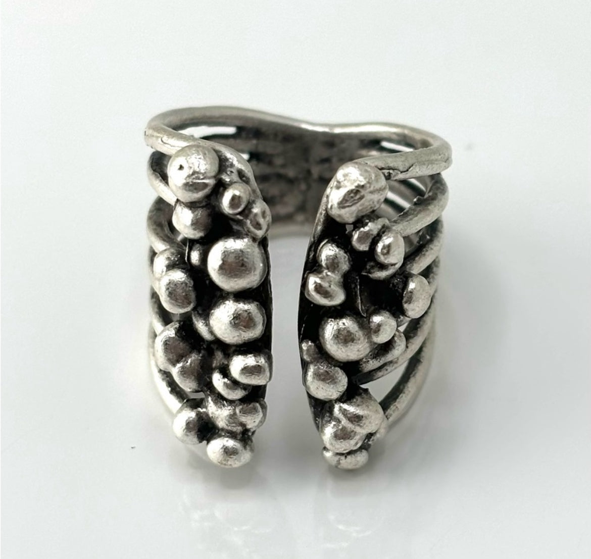 Dewy Drop Brass Ring