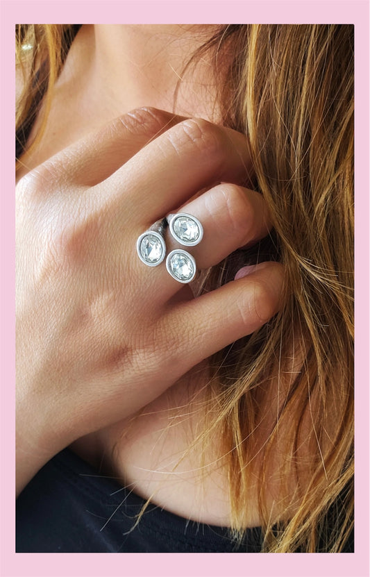 Crystal Wrap Ring