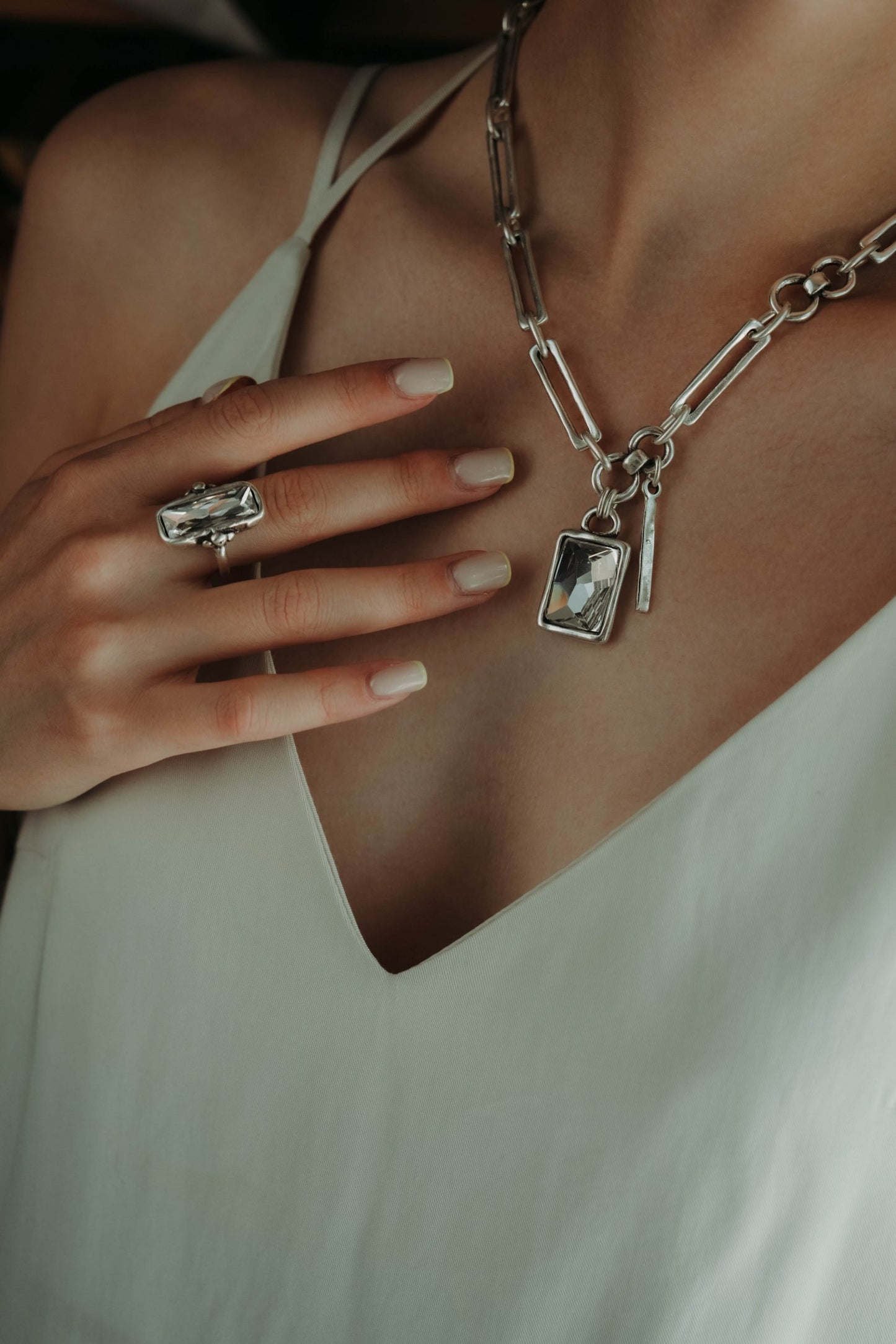 Rectangle Gem Galore Ring