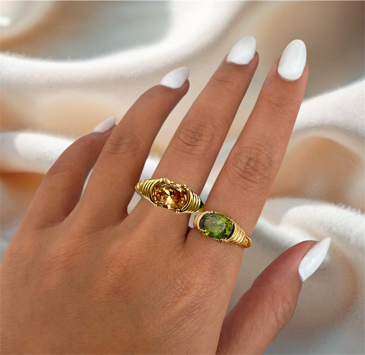 Abyss Crystal Stone Ring
