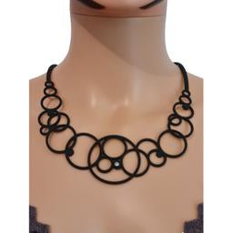Geometric Silicone Neclace