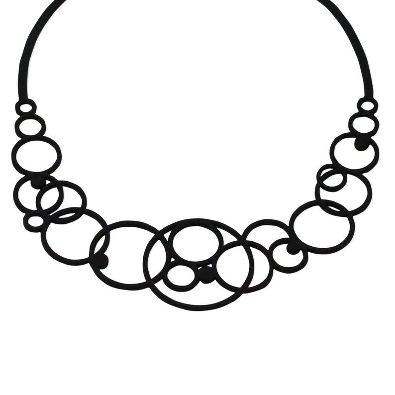 Geometric Silicone Neclace
