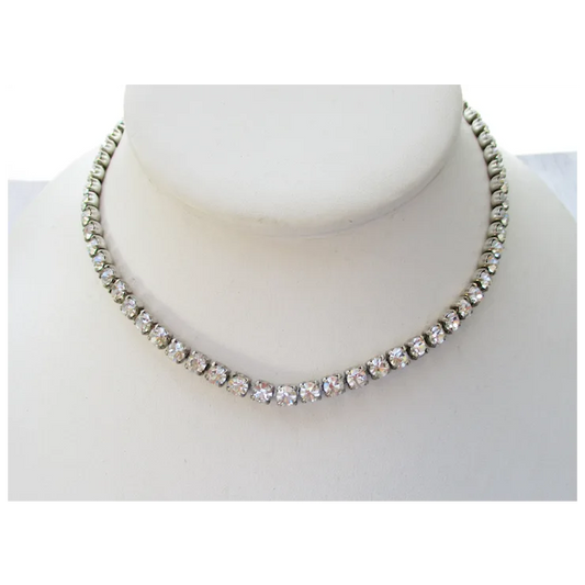 Crystal Rhinestone Choker Necklace