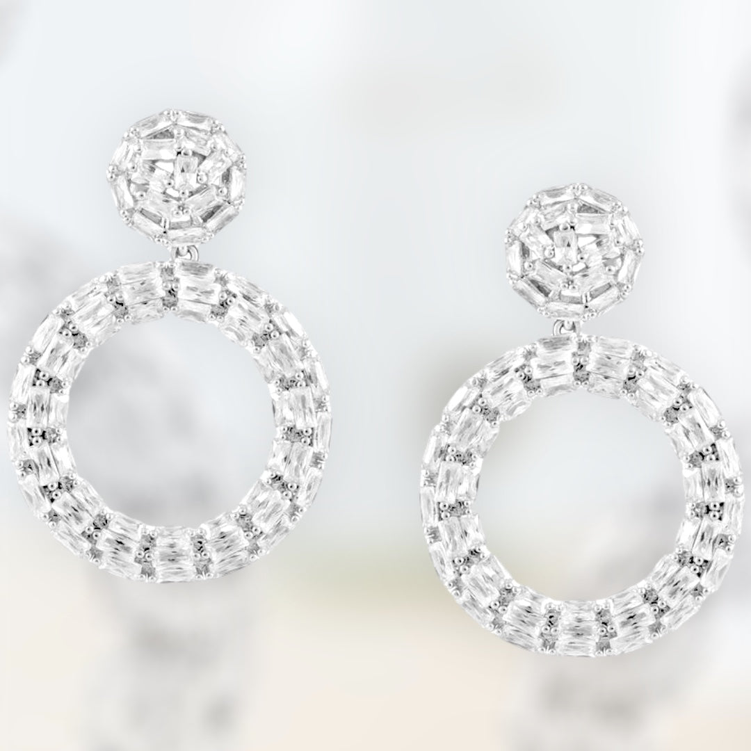 Crystal Ball Earrings