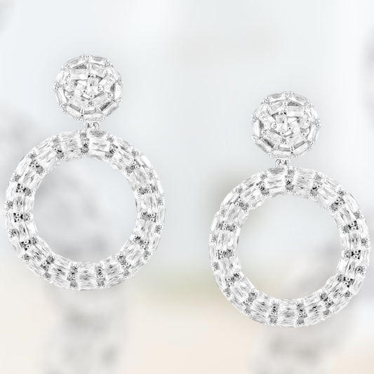 Crystal Ball Earrings