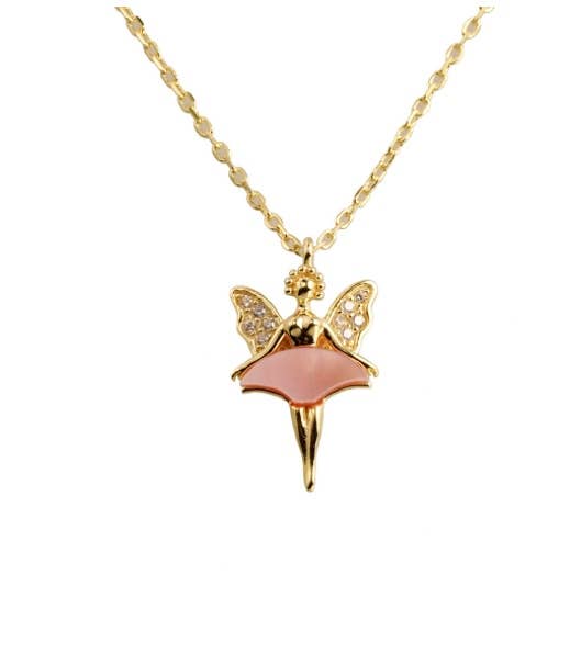 14kg Genuine Mother Of Pearl Fairy Pendant Necklace