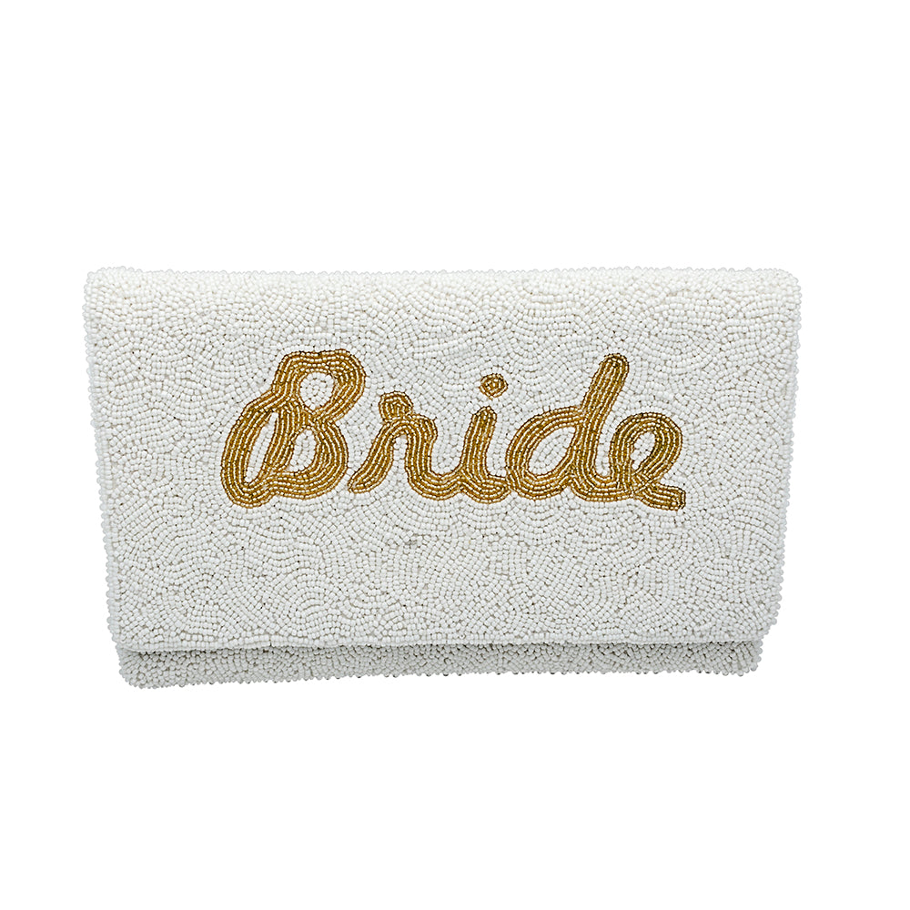 Bride White Clutch Bag | Elegant Wedding Accessories | She She's Closet