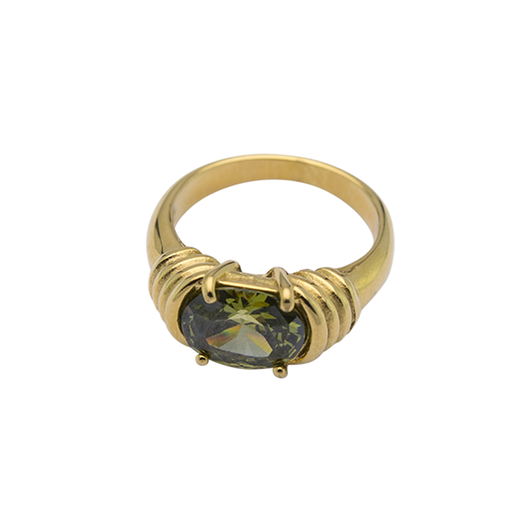Abyss Crystal Stone Ring