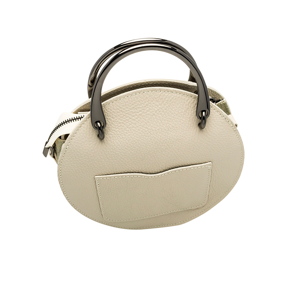 Off White Handbag WITH Shoulder Crossbody Strap