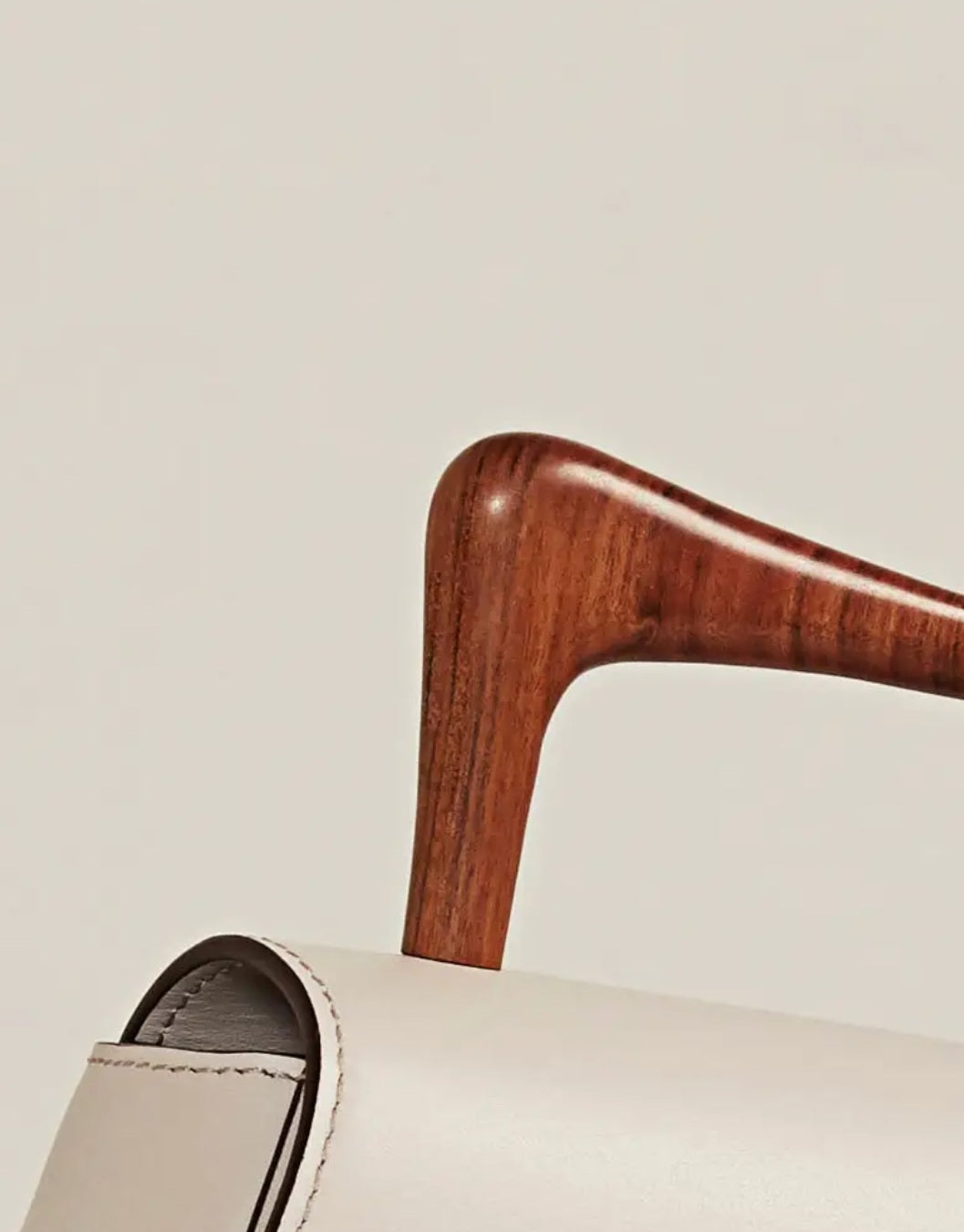 Solange Leather & Wood Handbag