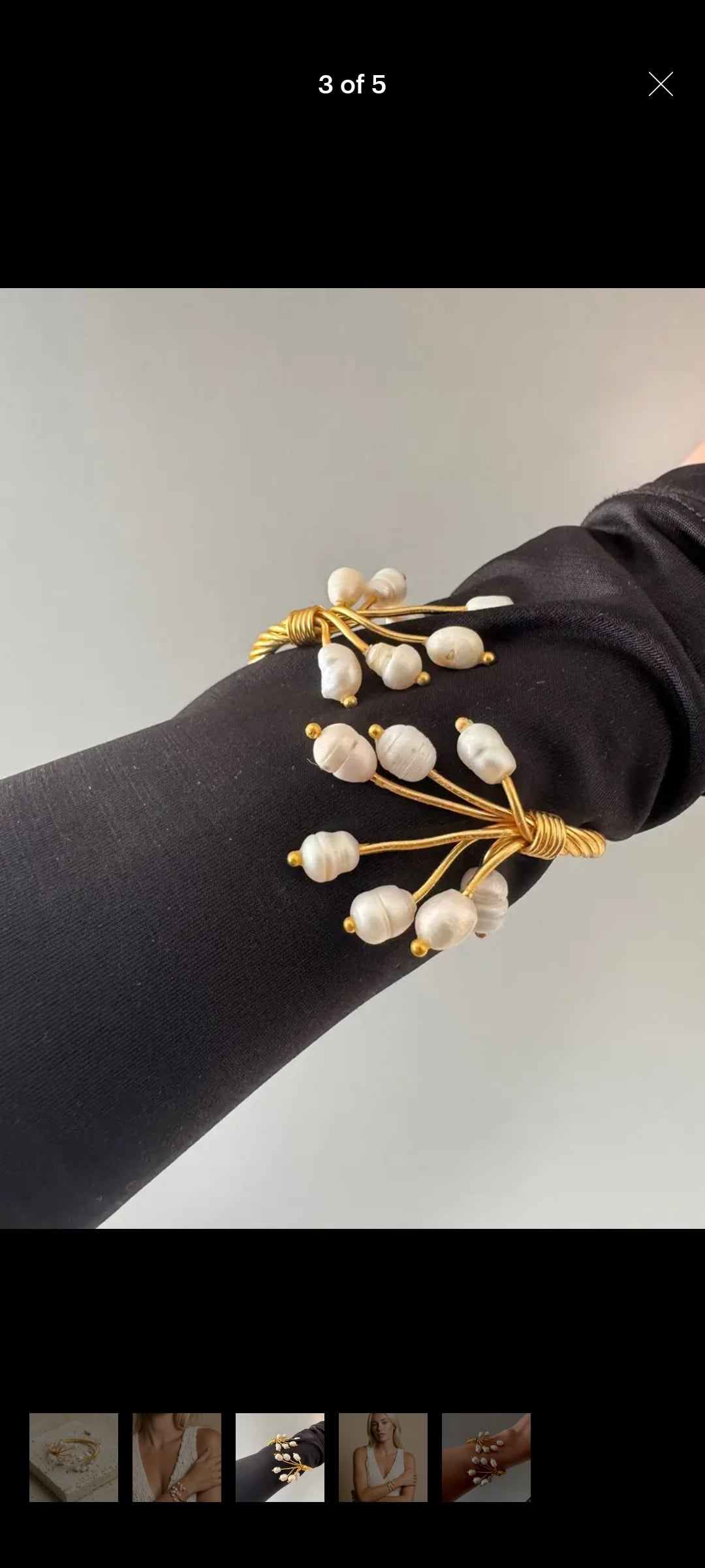 Romance Bracelet Natural Pearls