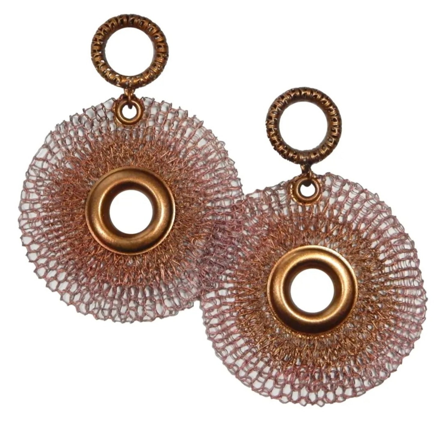 Bronze Handcrafted Earrings