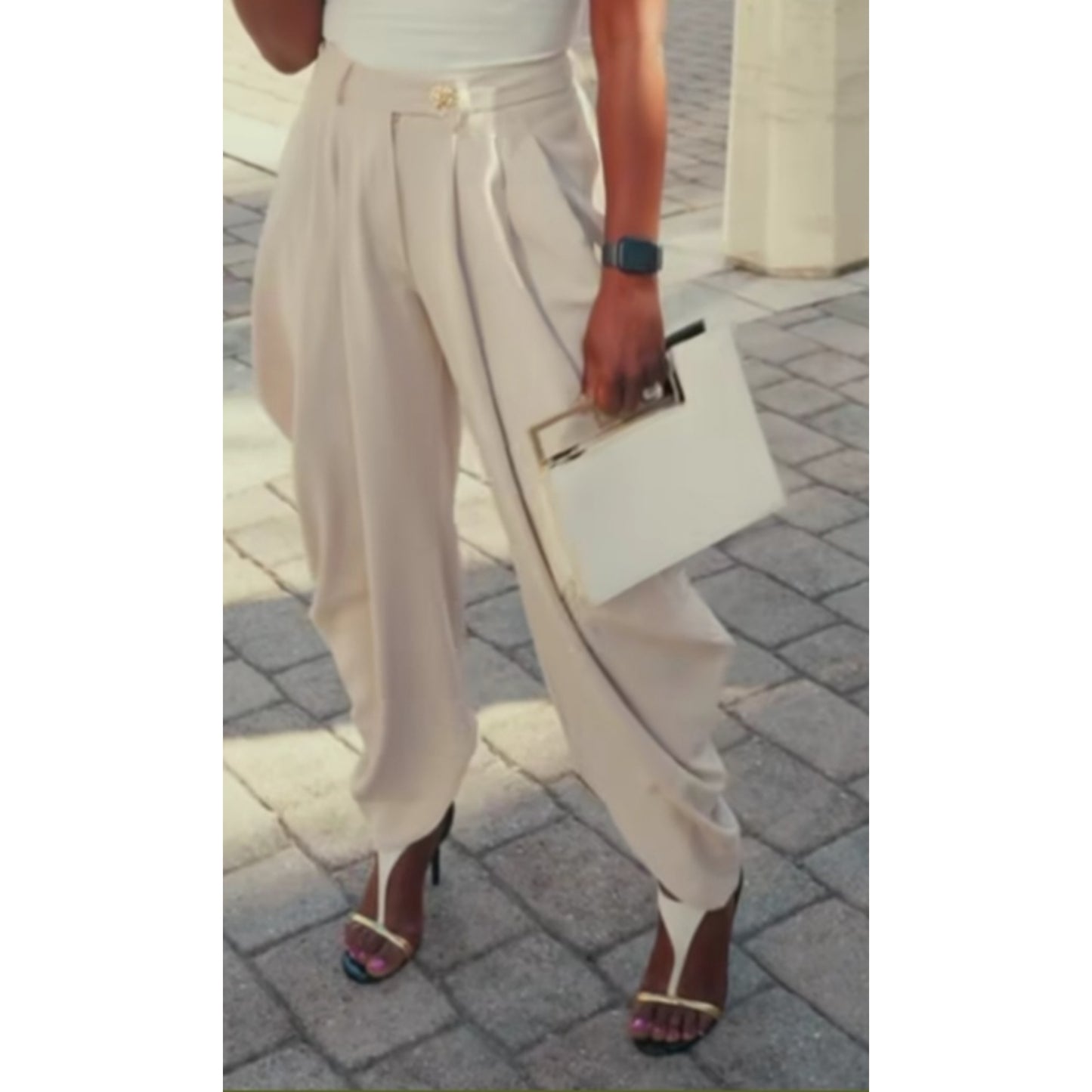 Preorder White Show Stopper Handbag