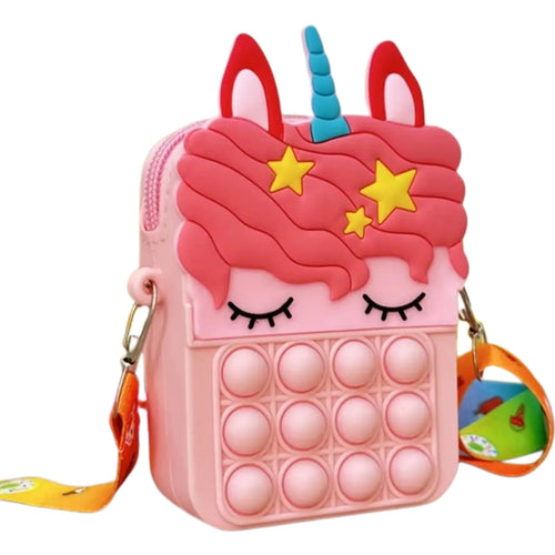 nicorn Pop-It Crossbody Handbag: Fun Meets Function in Style