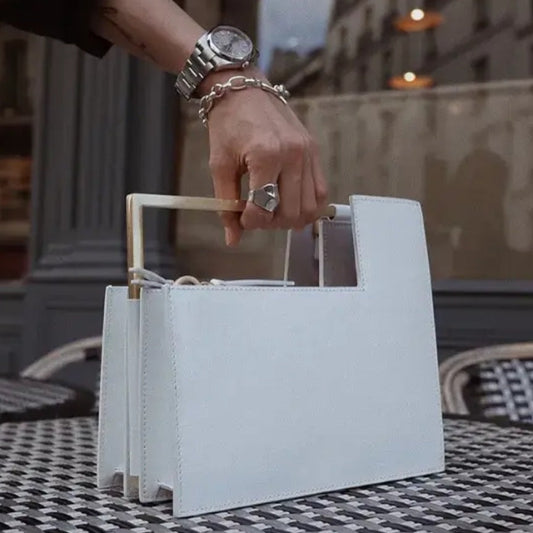 White Show Stopper Handbag: Elegance, Functionality, and Sustainability Combined