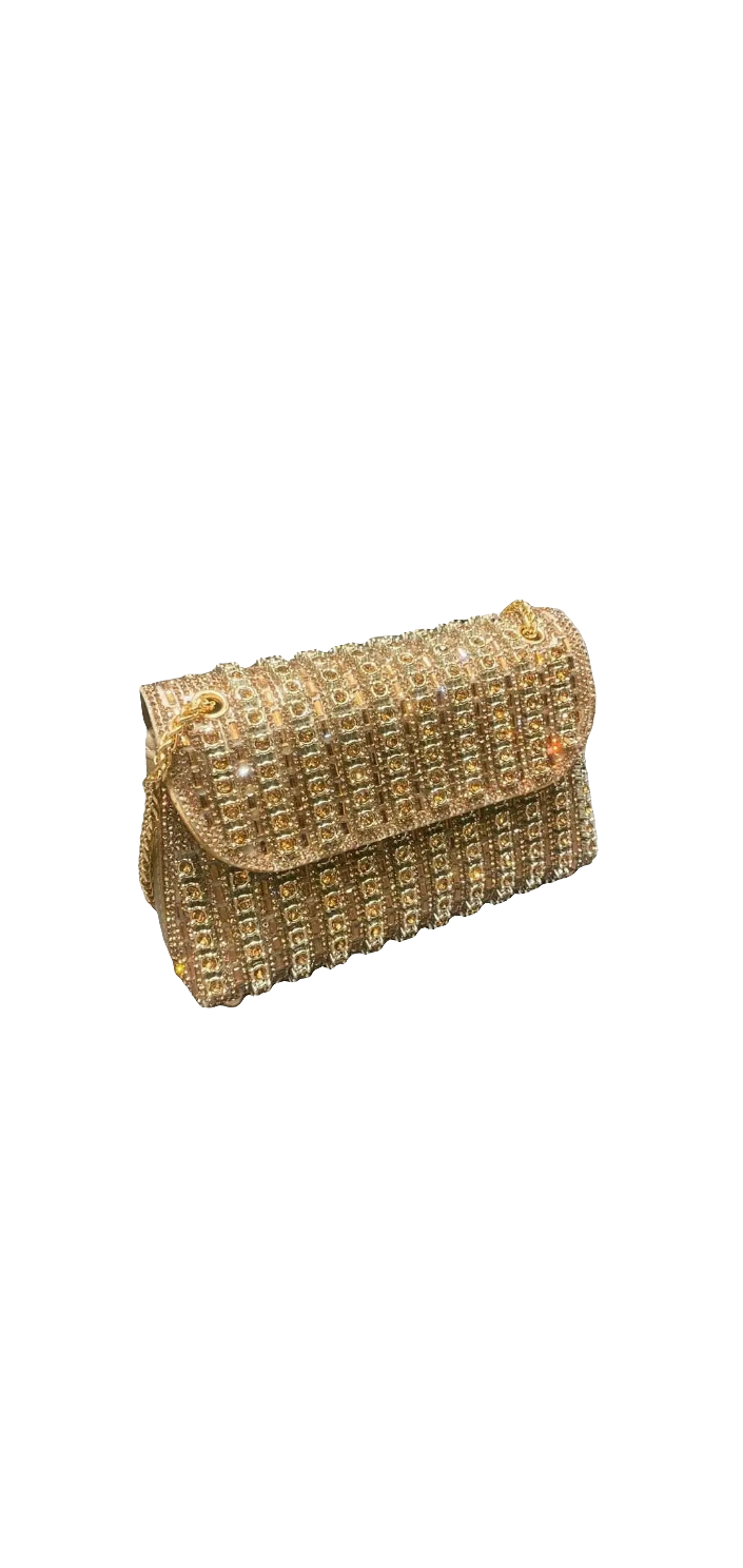 Bling Clutch Bag: The Ultimate Stone-Embellished Evening Handbag for Elegance