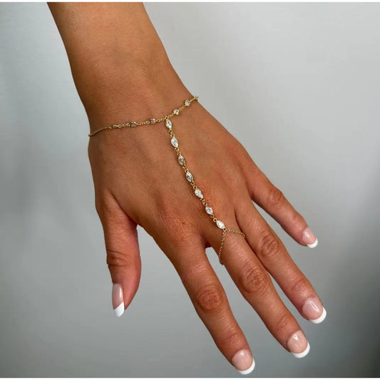 Anastasia Hand Chain: A Bold and Elegant Statement Jewelry Piece for Modern Women