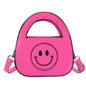 Smiley Face Girls Crossbody Handbag