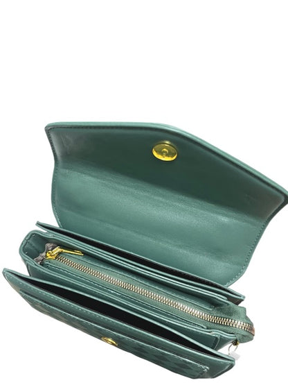 Luxe Green Top Handle/Crossbody Bag