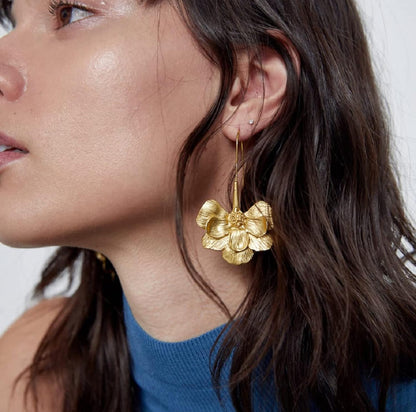 Flower Statement Earrings