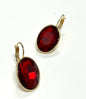 Gorgeous Red Crystal Earrings