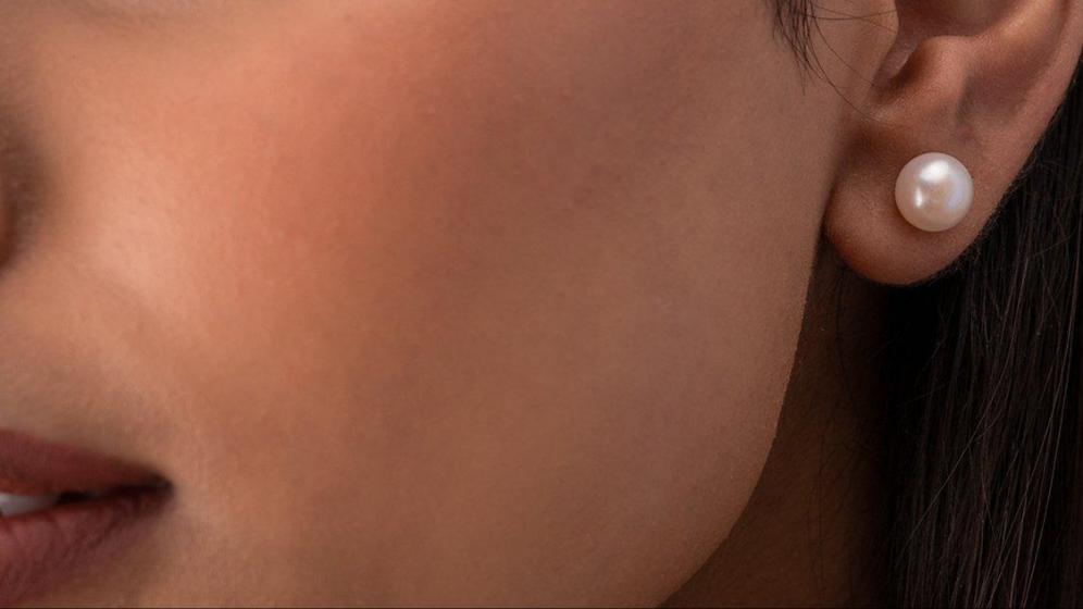 Freshwater Pearl Stud Earrings