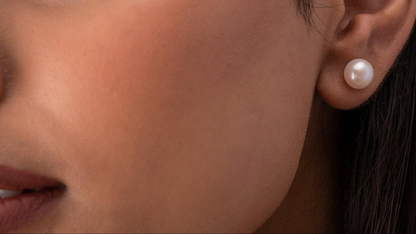 Freshwater Pearl Stud Earrings