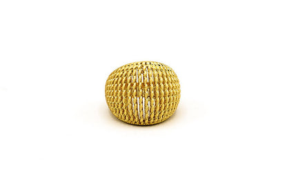 Dome Etched Ring