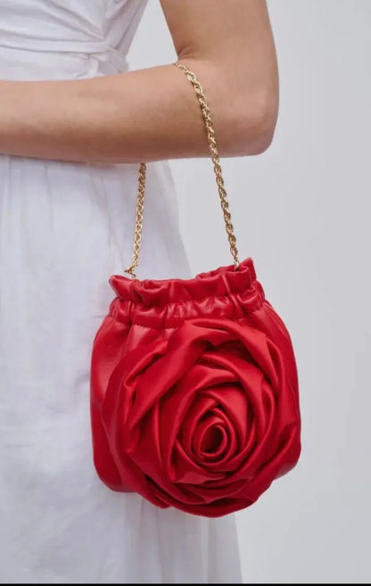 Flora Satin Bag