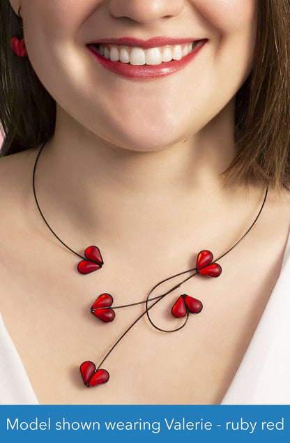 Bohemian Heart Necklace Set