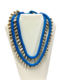 Cotton Cowry Woven Shell Necklace