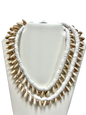 Cotton Cowry Woven Shell Necklace