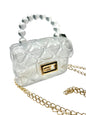 Jelly Pearl Top Handle Purses