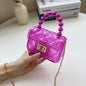 Jelly Pearl Top Handle Purses