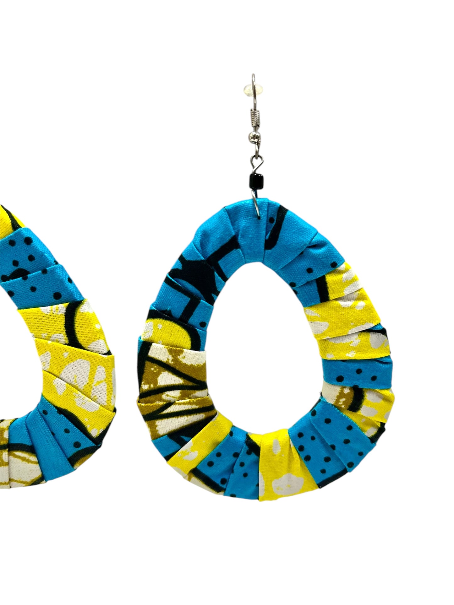 Ankara African Printed Fabric Earrings