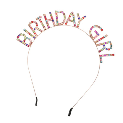 Sparkly Birthday Girl Headband