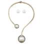 Pearl Drop Necklace Set