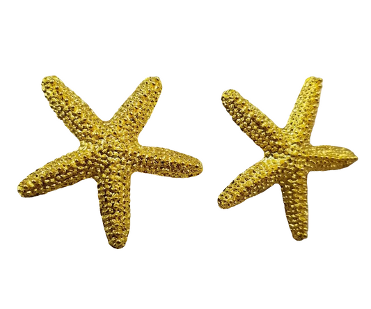 Large Statement  Gold Starfish