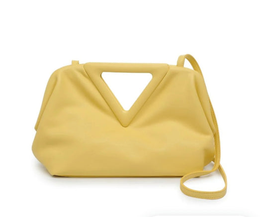 Yellow Crossbody Handbag
