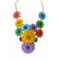 Multi Size Floral Necklace