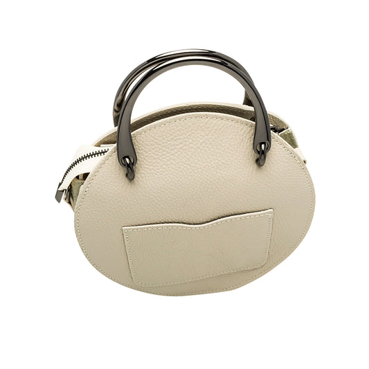 Off White Handbag WITH Shoulder Crossbody Strap