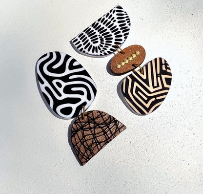 Nexus Ethically Boho-Inspired One-of-a-Kind Mismatch Earrings