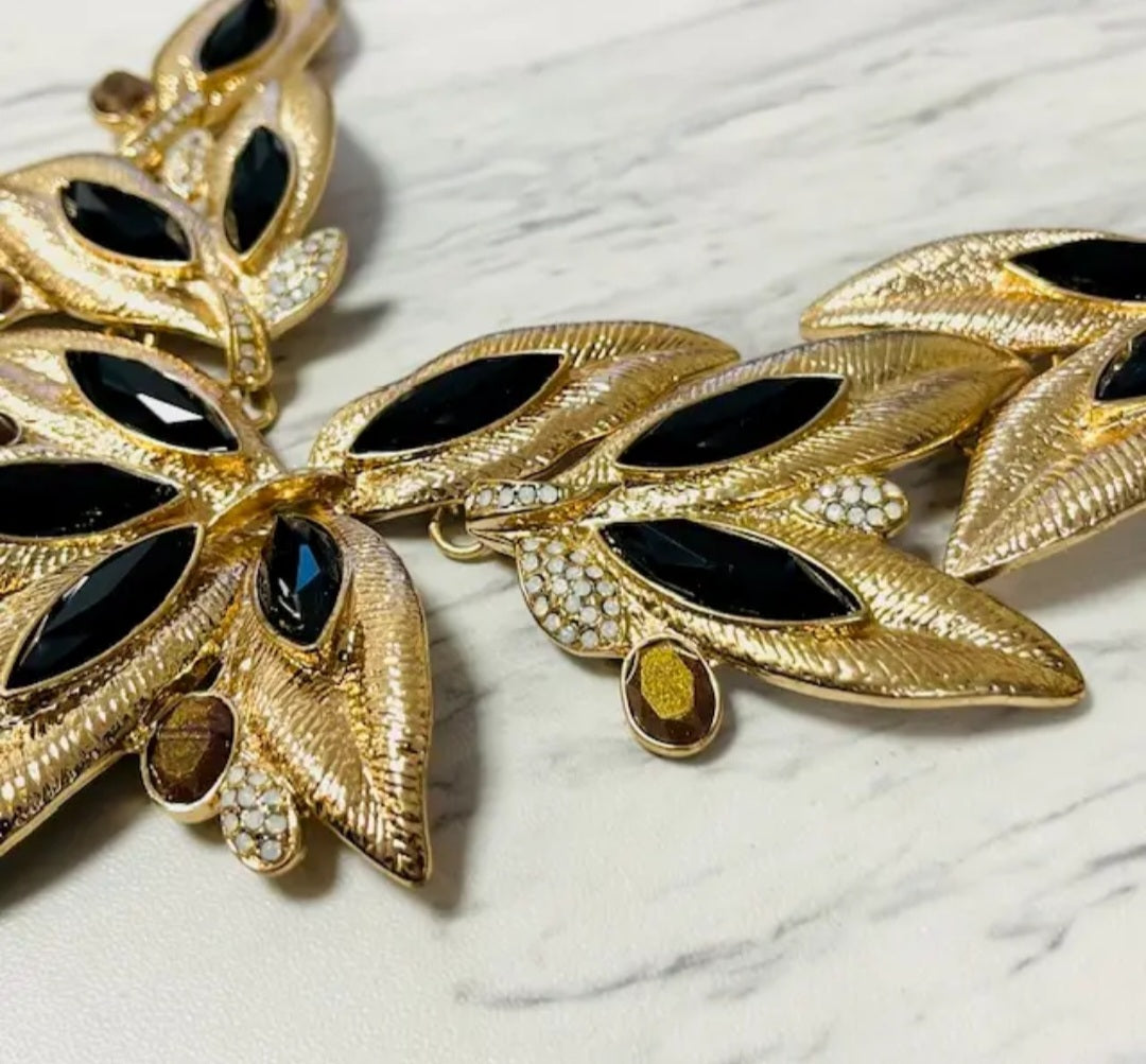 Leaf Statement Necklace