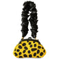 Handcrafted Beaded Yellow & Black Clutch Bag